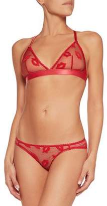 Mimi Holliday Embroidered Lace Triangle Bra