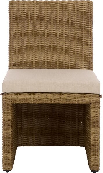 Safavieh EmmaDiningChair(SetOf2)-Indoor/Outdoor-PAT7565-Natural/Taupe