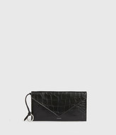 Thumbnail for your product : AllSaints Polly Leather Envelope Wallet