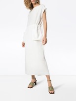 Thumbnail for your product : LVIR Drawstring Waist Maxi Dress