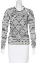 Thumbnail for your product : Pringle Long Sleeve Open Knit Sweater