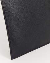 Thumbnail for your product : Paul Costelloe real leather black pouch