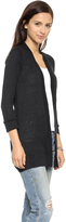 Thumbnail for your product : Monrow Shirred Cardigan