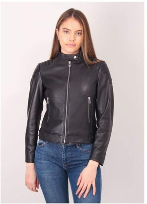 Belstaff Black Leather Women's Jackets | ShopStyle