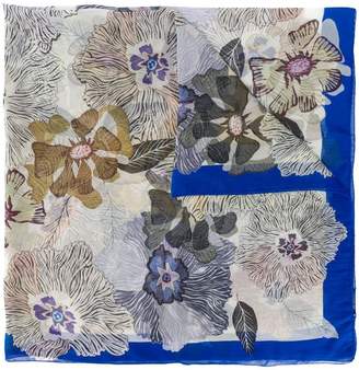 Etro floral printed scarf