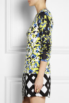 Thumbnail for your product : Peter Pilotto for Target Printed cotton-blend jersey top