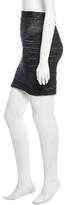 Thumbnail for your product : Yigal Azrouel Mini Ruched Skirt