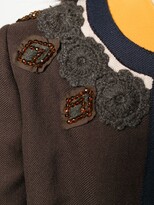 Thumbnail for your product : Prada Pre-Owned 1990's Crochet Appliqué Collarless Jacket