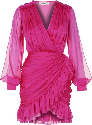 Pink Drape Dress