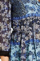 Thumbnail for your product : City Chic Plus Size Women's 'Freed' Tassel Trim Mix Print Tunic
