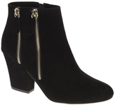 Thumbnail for your product : Dune Noras Black Double Zip Ankle Boots