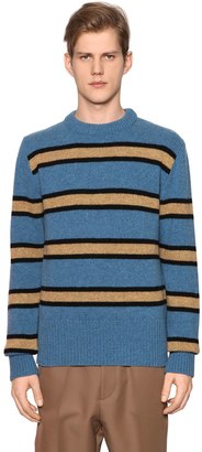 Marni Striped Virgin Wool Knit Sweater