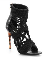 Thumbnail for your product : Balmain Braided Rope Sandals