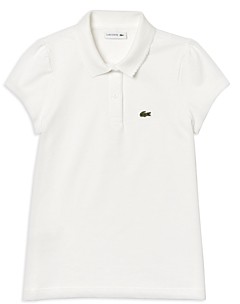 girls lacoste t shirt