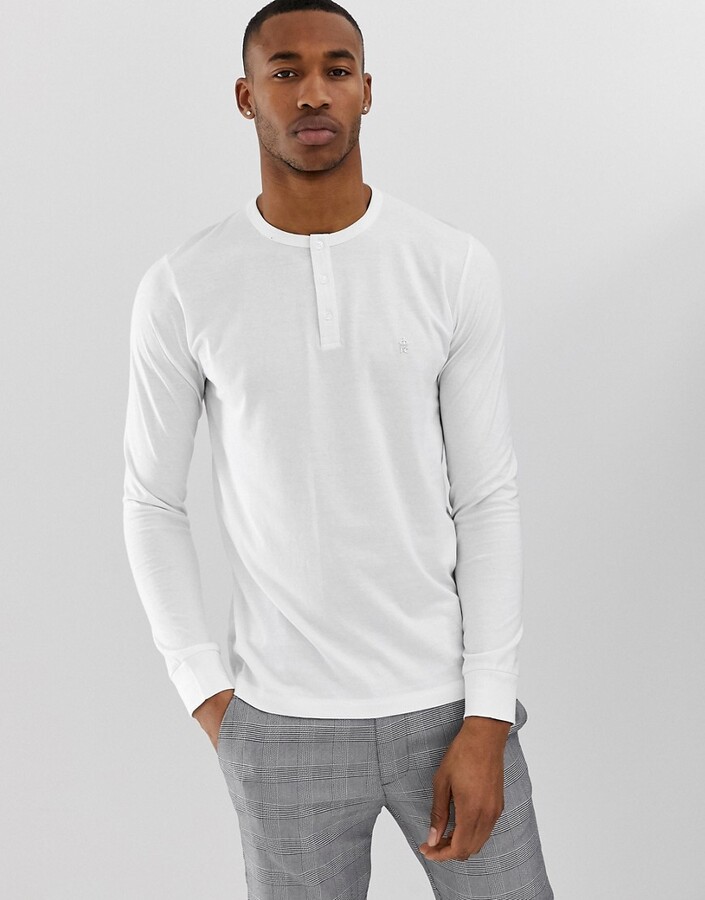 plain white long sleeve