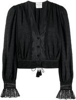 Thumbnail for your product : Forte Forte Embroidered Peasant Blouse
