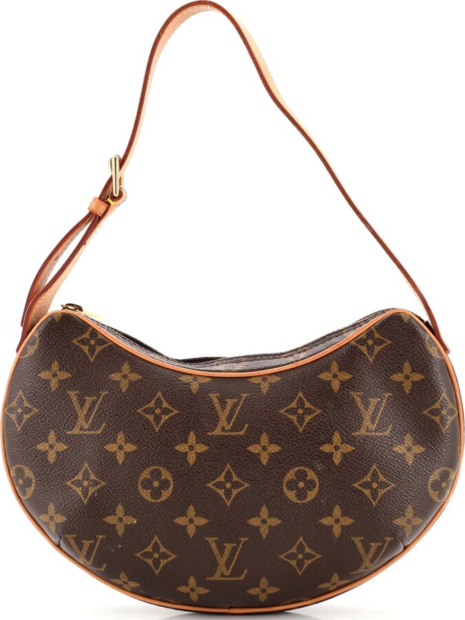 Louis Vuitton Croissant Handbag Monogram Canvas PM - ShopStyle