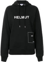 Helmut Lang logo hoodie 
