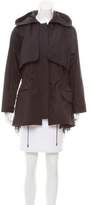 Thumbnail for your product : Jason Wu Lace-Trimmed Hooded Jacket
