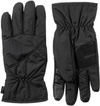 Isotoner Men's SleekHeat smarTouch Pieced Gloves