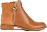 Thumbnail for your product : MICHAEL Michael Kors Lainey Leather And Suede Ankle Boots
