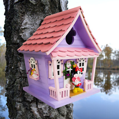 Home Bazaar Minnie Icon Birdhouse - Pink