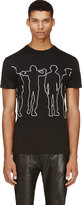 Thumbnail for your product : CNC Costume National Black Clockwork Orange Silhouette T-Shirt