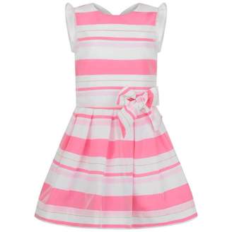 Lili Gaufrette Lili GaufretteGirls Pink Striped Gunda Dress