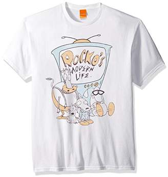 Nickelodeon Men's Rocko's Modern Life Color T-Shirt