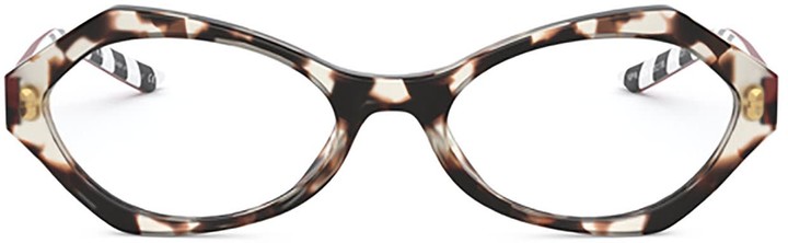 Prada Pr 12xv Spotted Opal Brown Glasses - ShopStyle Sunglasses