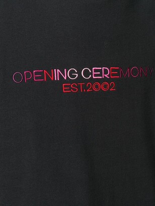 Opening Ceremony Embroidered-Logo Crew-Neck Sweatshirt