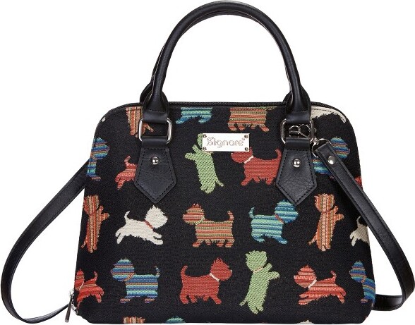 Signare USA SignareUSAPlayfulPuppyConvertibleTopHandleHandbag