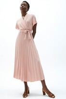 Thumbnail for your product : Coast Wrap Front Pleated Skirt Dress