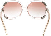 Thumbnail for your product : Chloé Pink Oversize Sunglasses