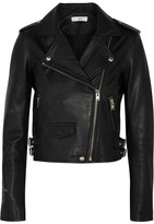 Thumbnail for your product : IRO Ashville Leather Biker Jacket - Black