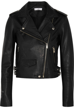 IRO Ashville Leather Biker Jacket - Black