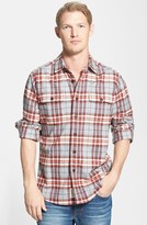 Thumbnail for your product : Grayers Trim Fit Heritage Plaid Flannel Shirt