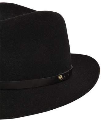 Rag & Bone Floppy Brim Wool Felt Fedora Hat