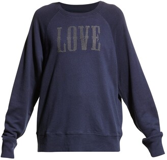Zadig & Voltaire Upper Western Love Strass Sweatshirt