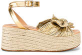 Thumbnail for your product : Loeffler Randall Pleated Knot Flatform Espadrille