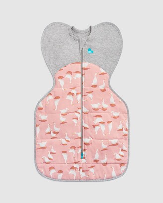 Love to Dream - Pink Sleepsuits & Sleepbags - Swaddle Up Silly Goose Trans Bag 2.5T - Size L at The Iconic