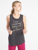 Thumbnail for your product : Old Navy Relaxed Graphic Performance Muscle Tank for Women
