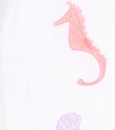 Thumbnail for your product : Il Gufo Appliqued tulle dress