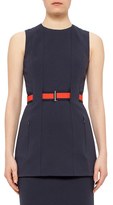 Thumbnail for your product : Akris Punto Women's Belted Sleeveless Jersey Tunic