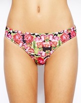 Thumbnail for your product : Playful Promises Cat Print Bikini Brief