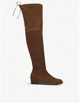 Thumbnail for your product : Stuart Weitzman Lowland Suede Thigh Boots, Size: 2 UK WOMEN
