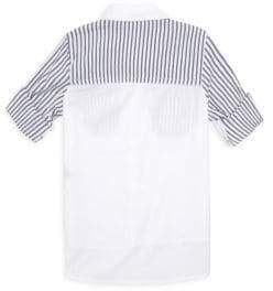 7 For All Mankind Little Girl's & Girl's Stripe Button-Down Shirt