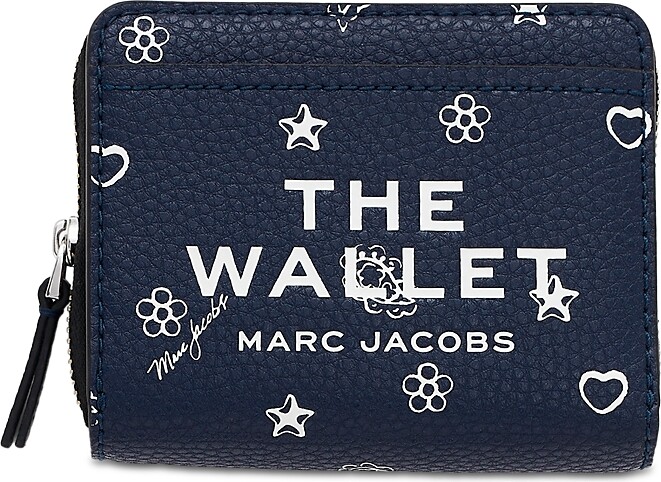 Marc Jacobs The Bandana Mini Leather Compact Wallet