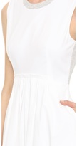 Thumbnail for your product : Rebecca Taylor Gathered Front Poplin Dress