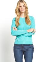 Thumbnail for your product : Savoir Petite Supersoft Crew Neck Cardigan